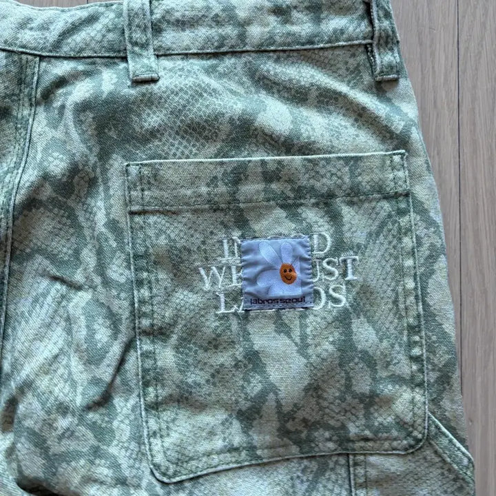 [BUNJANG] Lavlos Python Double Knee Denim / 라브로스 파이톤 더블니