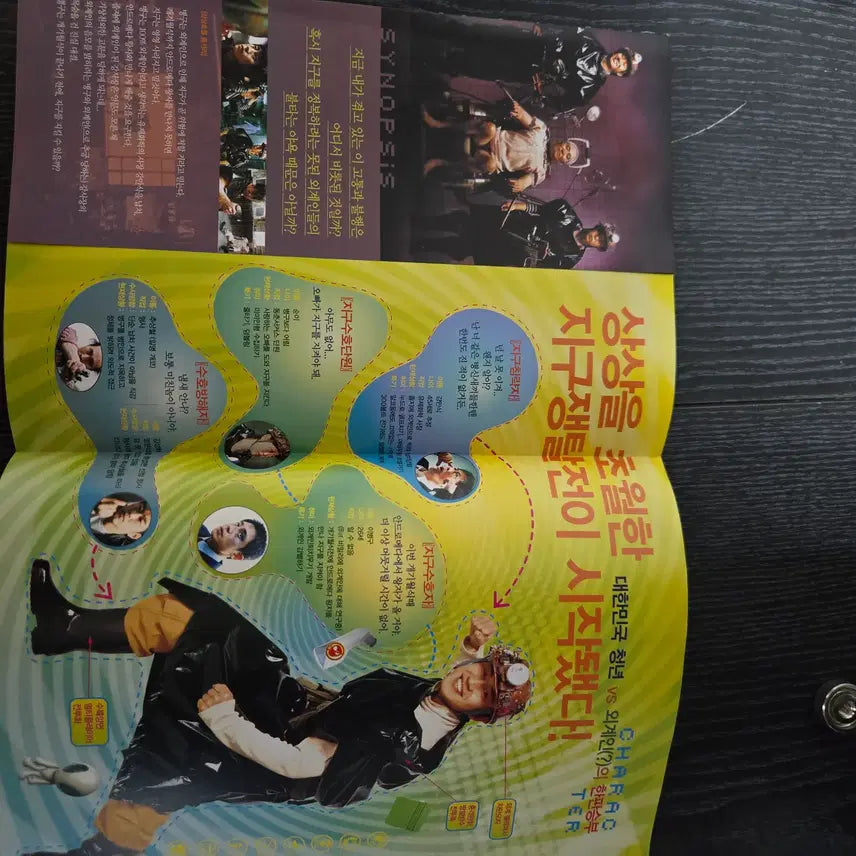 [BUNJANG] Film Flyer - Save the Green Planet! / 영화전단지/영화자료/고전희귀>지구를 지켜라