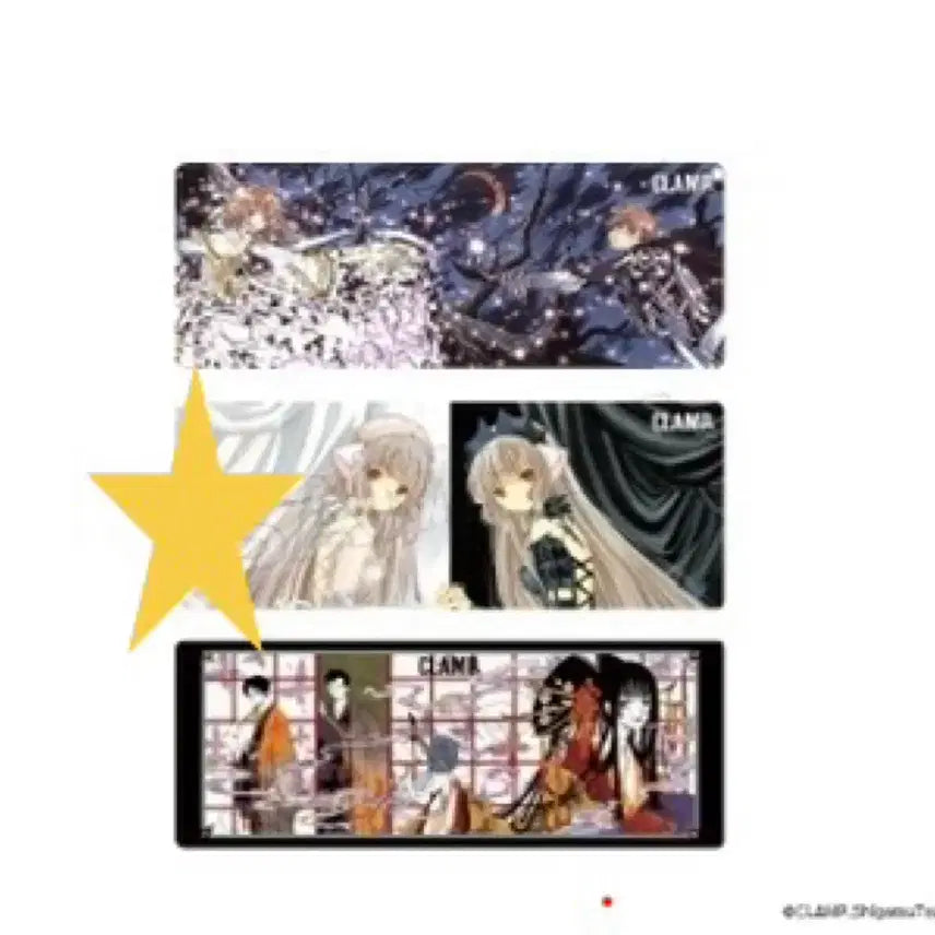 [BUNJANG] CLAMP Chobits Mousepad / 클램프전 쵸비츠 장패드/클램프전시회 쵸비츠