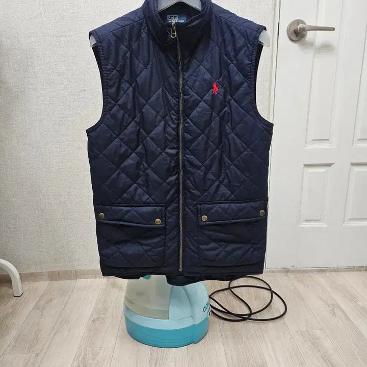 [BUNJANG] Ralph Lauren Navy Diamond Quilted Vest / (90)S 초대장급 랄프로렌 폴로 [네이비] 퀼팅자켓조끼