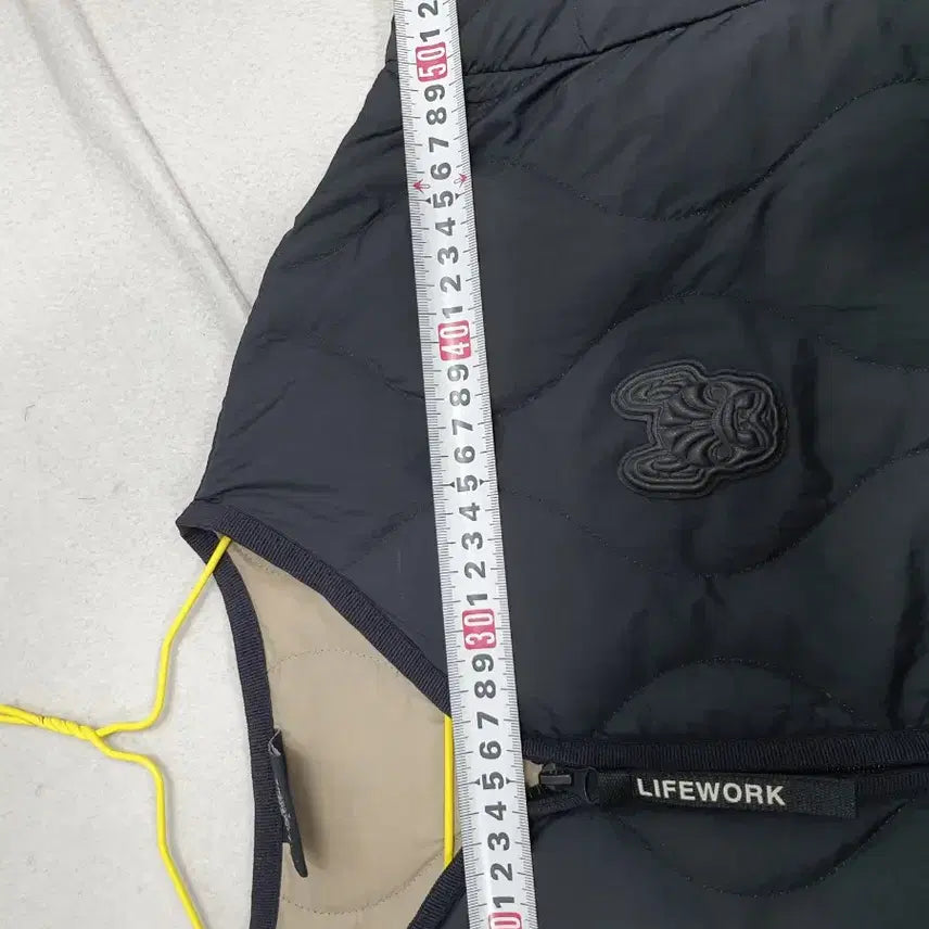 [BUNJANG] LifeWork Lightweight Padded Down Quilted Jacket - Black - L / 라이프워크 경량 패딩 다운 퀼팅 자켓 블랙 L
