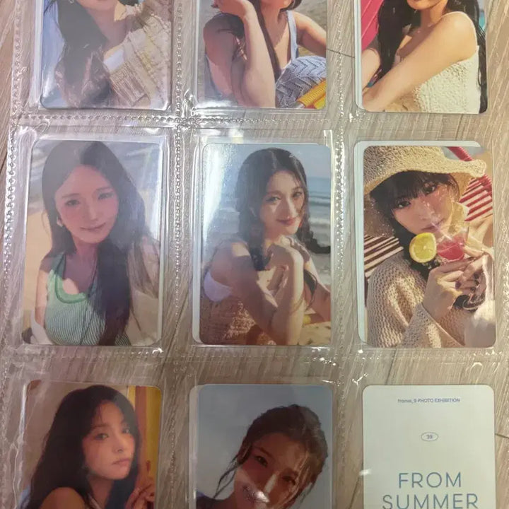 [SOLD OUT] 프로미스나인 프롬 썸머 트레이팅 포토카드 풀셋