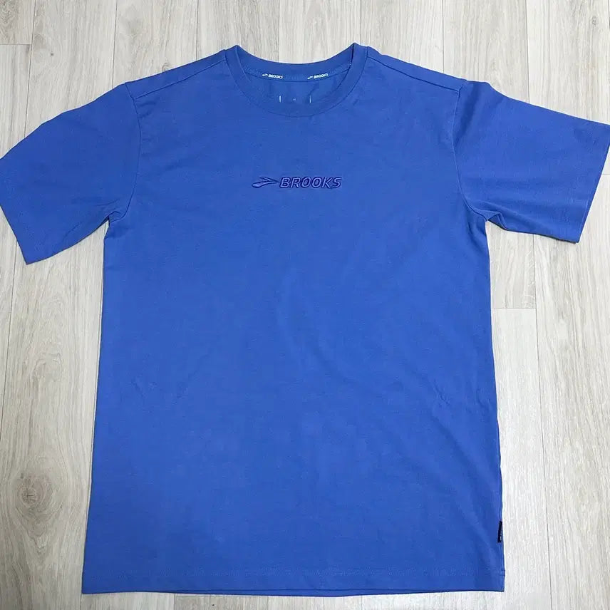 [BUNJANG] BROOKS Blue Short Sleeve T-Shirt / 브룩스(BROOKS) 반팔 티셔츠 블루