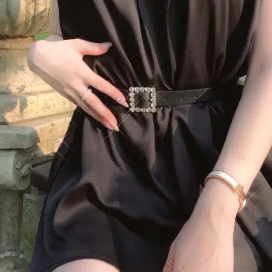 [BUNJANG] Roselin Halter Neck Blouse Dress / 교신 로젤린 홀터넥 블라우스 원피스 (하객룩 피로연 상견례 휴양지