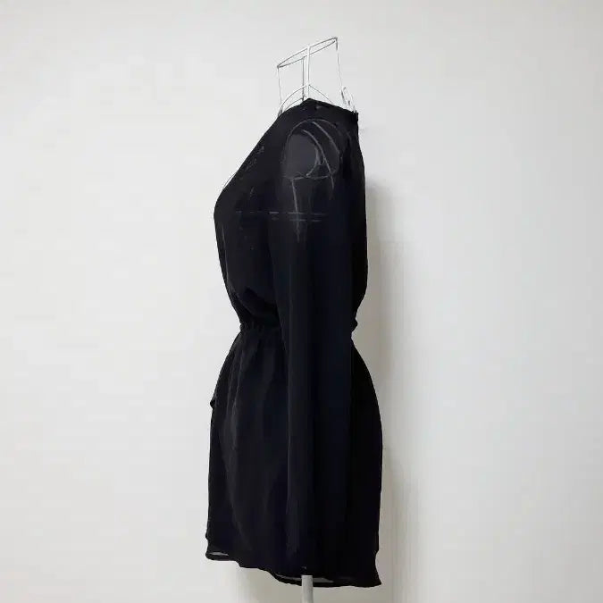 [SOLD OUT] Tiger Mist 블랙 시스루 점프수트 롬퍼