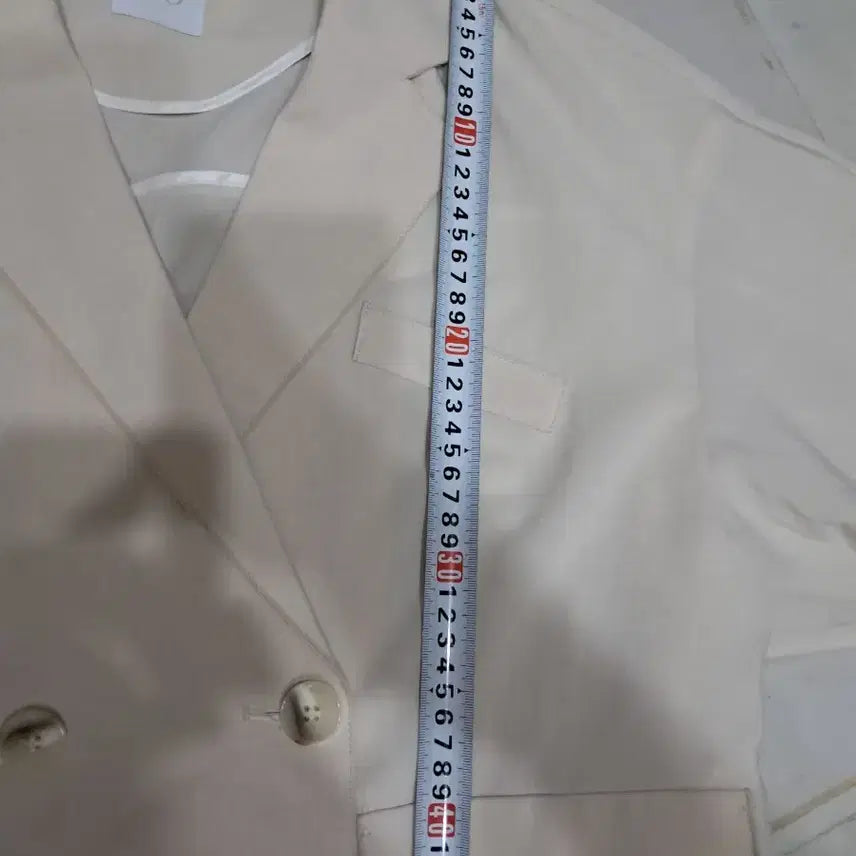 [BUNJANG] Do Ho Ivory Crop Jacket / 도호 크롭 자켓 아이보리