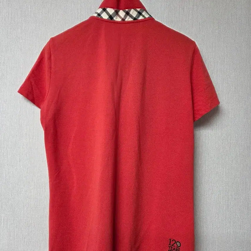 [BUNJANG] PEAK&amp;TREES Red Polo T-shirt / PEAK&amp;TREES 빨간색 카라 반팔 티셔츠