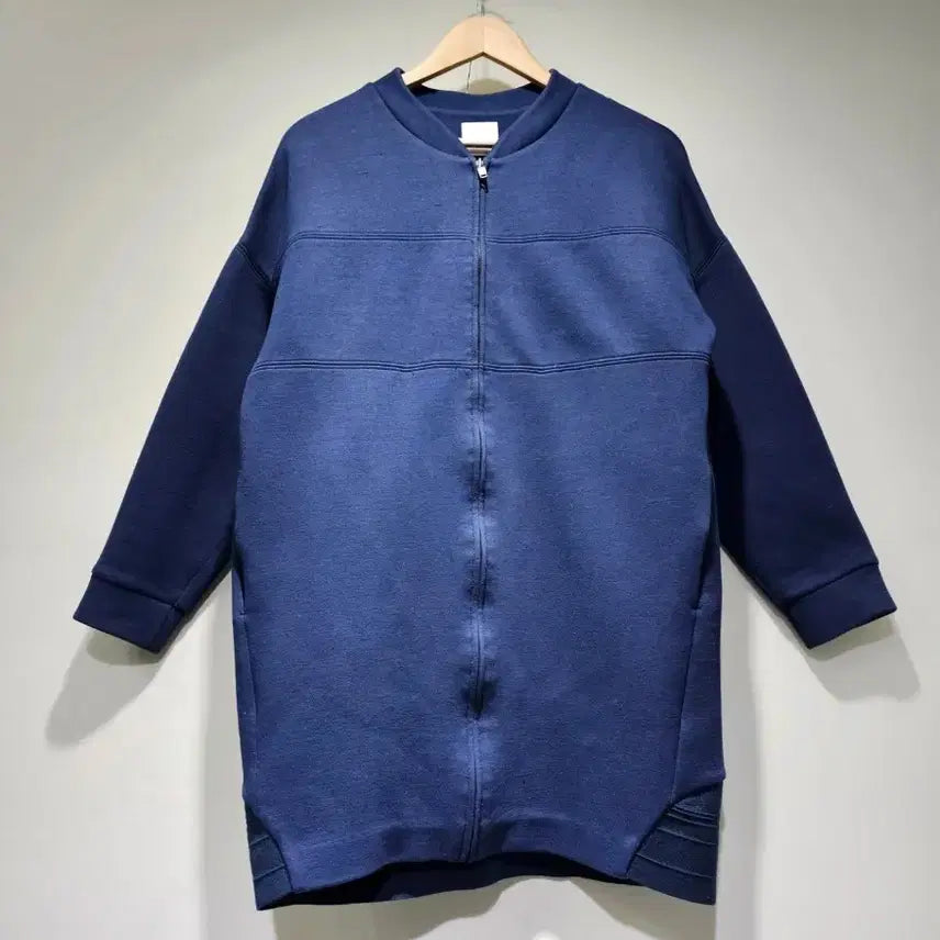 [BUNJANG] KUHO Navy Zip-Up Cardigan / 구호 남색 집업 가디건 ~66
