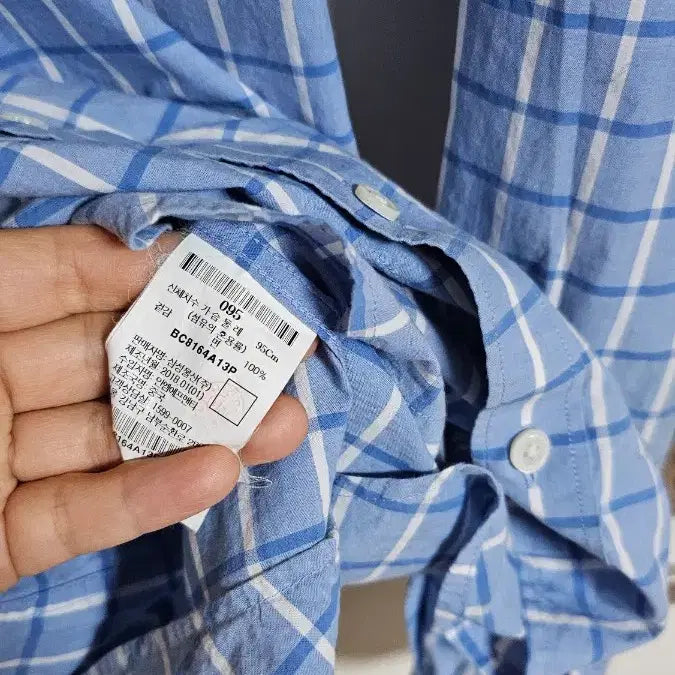 [BUNJANG] Beanpole Check Shirt / 빈폴 체크 셔츠 (418