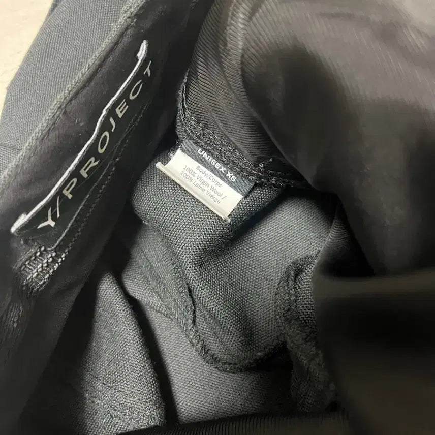[BUNJANG] Y/Project Banana Wool Pants / (xs) 와이프로젝트 바나나 울 팬츠