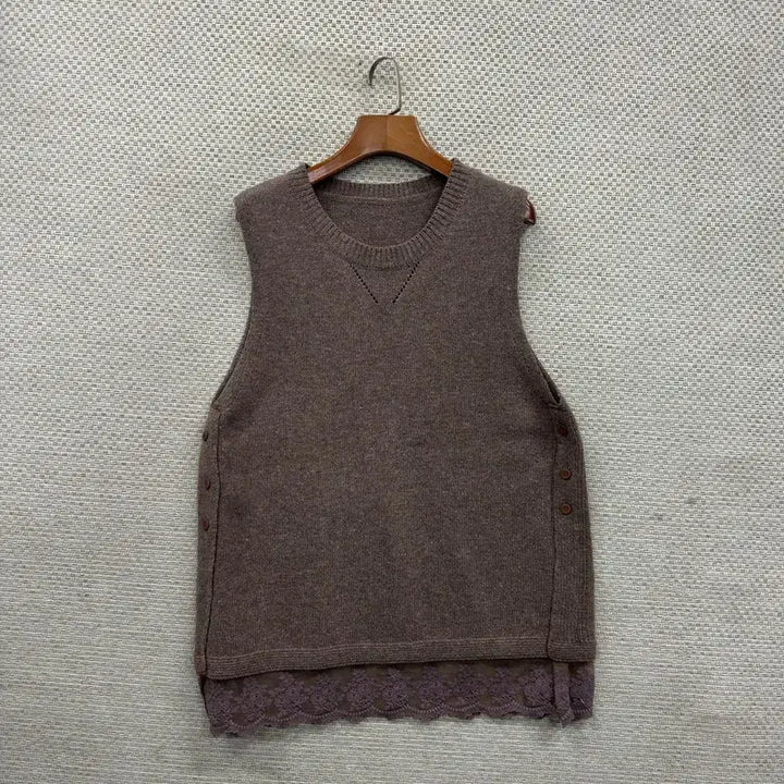 [BUNJANG] Mori Vintage Knit Vest / 빈티지 모리 니트 조끼 95 M15178