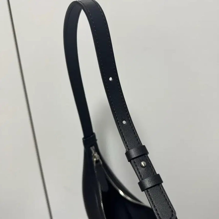 [BUNJANG] LoSeoul Medium Around Hobo Bag - Black / 로서울 미디엄 어라운드 호보백 블랙