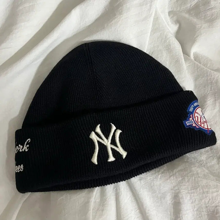 [BUNJANG] MLB 패치 비니 블랙 / MLB 패치 비니 블랙