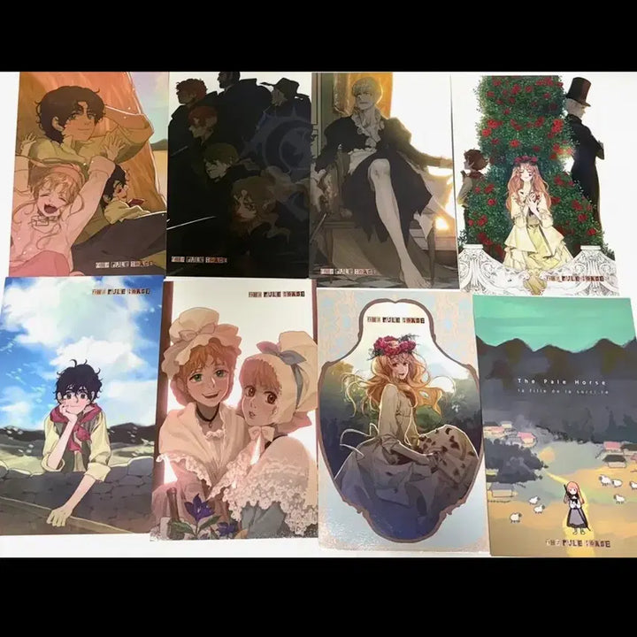 [BUNJANG] Webtoon Pale Horse Official Postcard Set / 웹툰 창백한 말 만화책 공식 굿즈 엽서 세트 양도