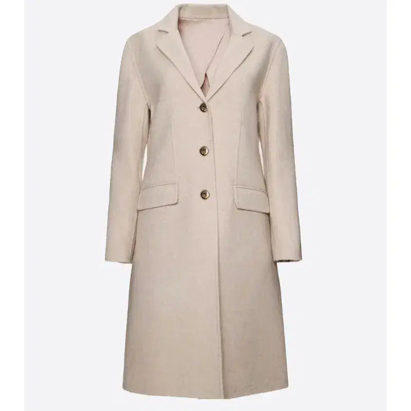 [BUNJANG] Blancshow Gold Cashmere Coat - S Size / 블랑쇼 골드 캐시미어 코트 s