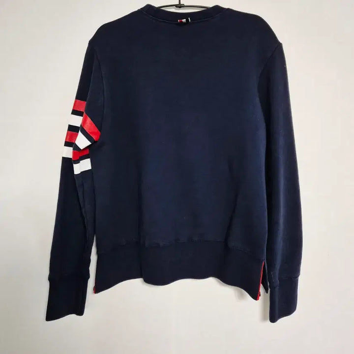 [BUNJANG] Thom Browne Navy Diagonal Stripe Sweatshirt / (정품) 톰브라운 네이비 사선 완장 맨투맨 1