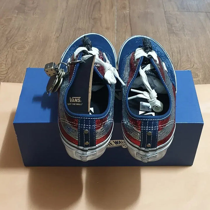 [BUNJANG] Vans LX Authentic 44 Red Navy Sneakers / [265]반스 LX 어센틱 44 레드 네이비