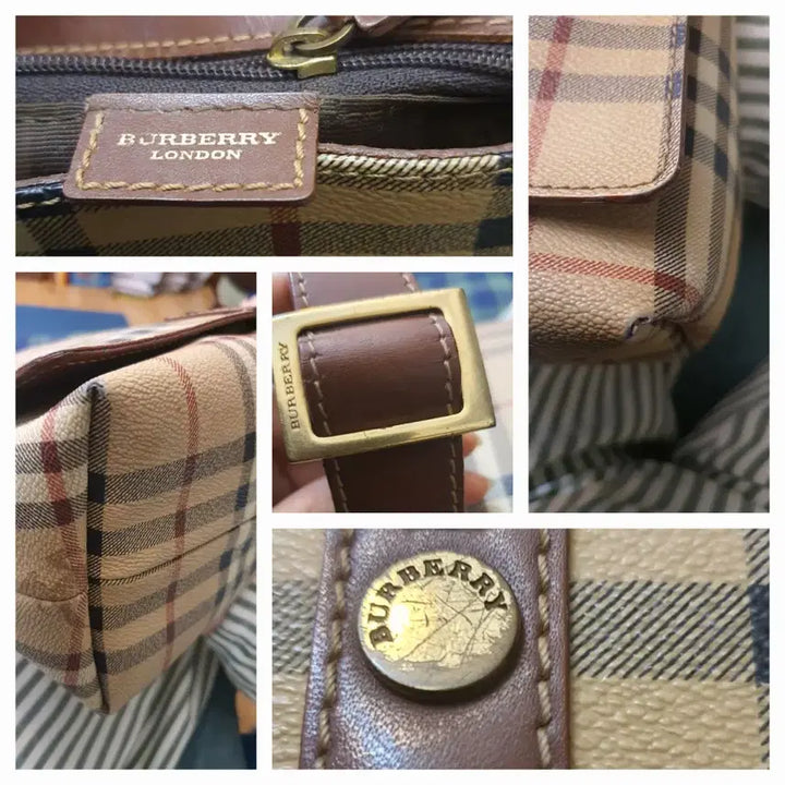 [BUNJANG] Burberry Check Shoulder Bag / 버버리 빈티지 체크 숄더백