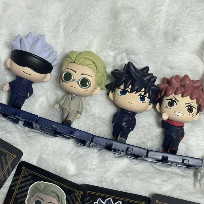 [BUNJANG] Jujutsu Kaisen Working Steps Figures Bundle Set / 주술회전 워킹스텝 피규어 4개 일괄