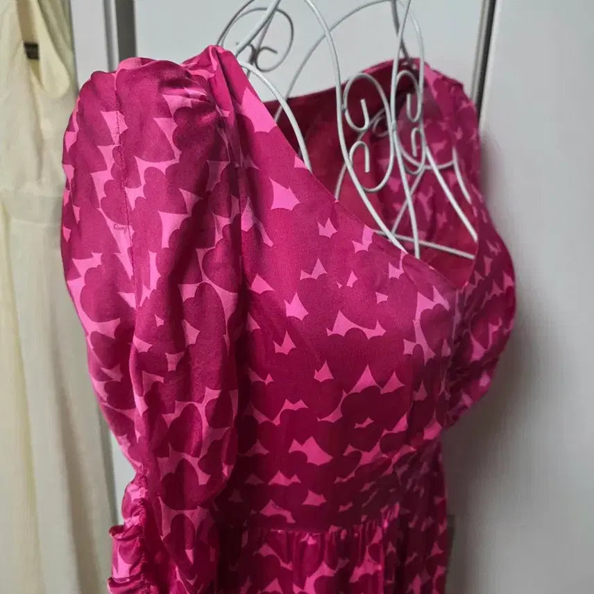 [SOLD OUT] Juicy silk pink dress 실크 핑크 원피스