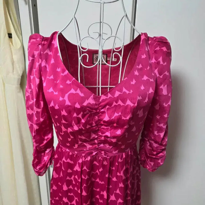 [SOLD OUT] Juicy silk pink dress 실크 핑크 원피스