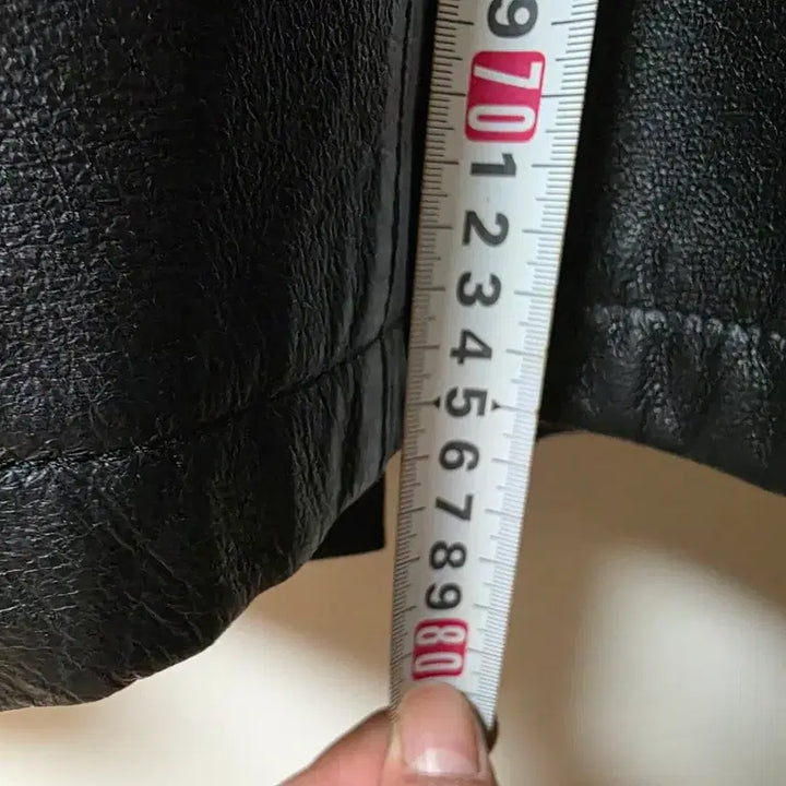 [BUNJANG] Black Leather Shirt Jacket / 블랙 가죽 셔츠 자켓 카코트