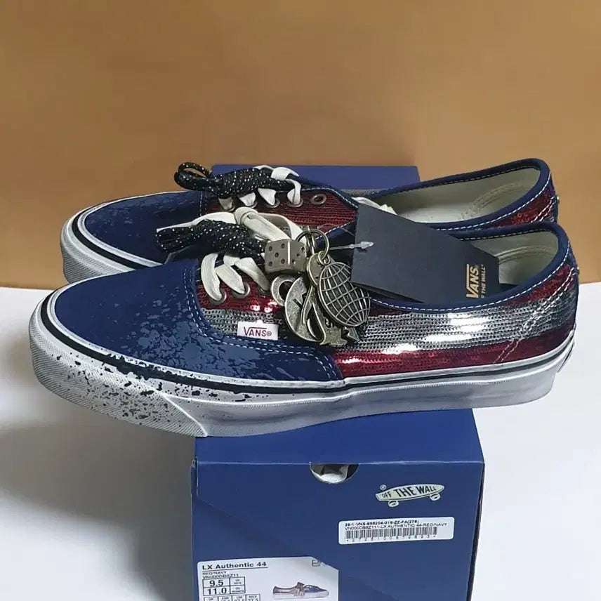 [BUNJANG] Vans LX Authentic 44 Red Navy Sneakers / [275]반스 LX 어센틱 44 레드 네이비
