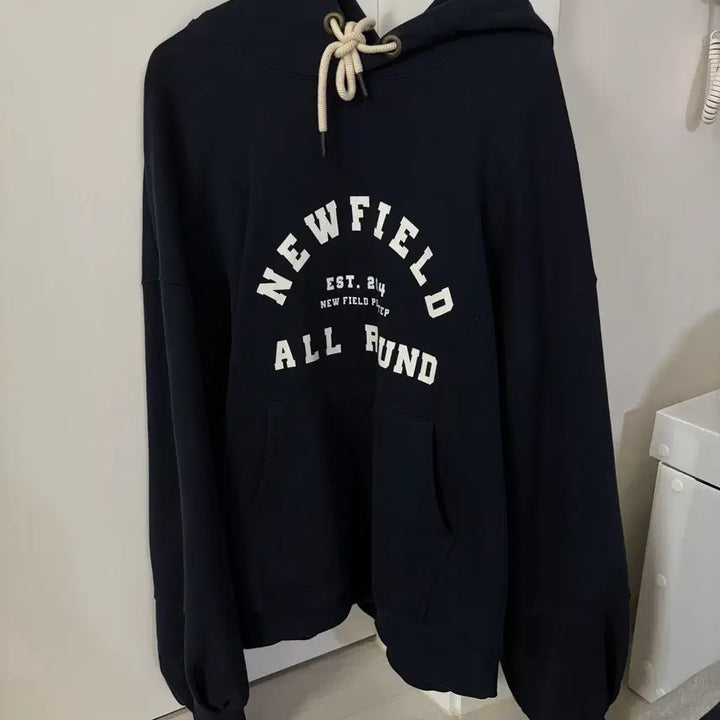 [BUNJANG] Perstep New Field Hoodie Navy M / 퍼스텝 뉴필드 후드티 남색 M