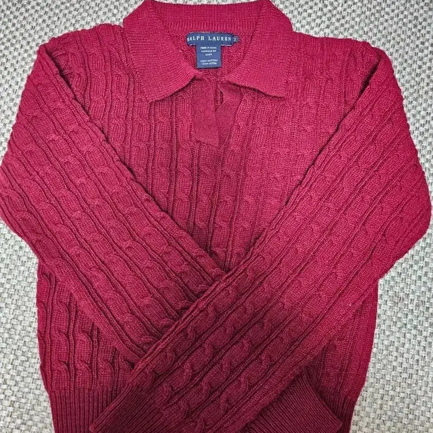 [BUNJANG] Polo Ralph Lauren Knit Sweater / 폴로 랄프 로렌 니트