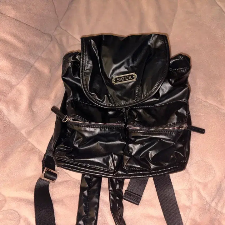 [BUNJANG] SATUR Leather Backpack / SATUR 백팩 레더백팩