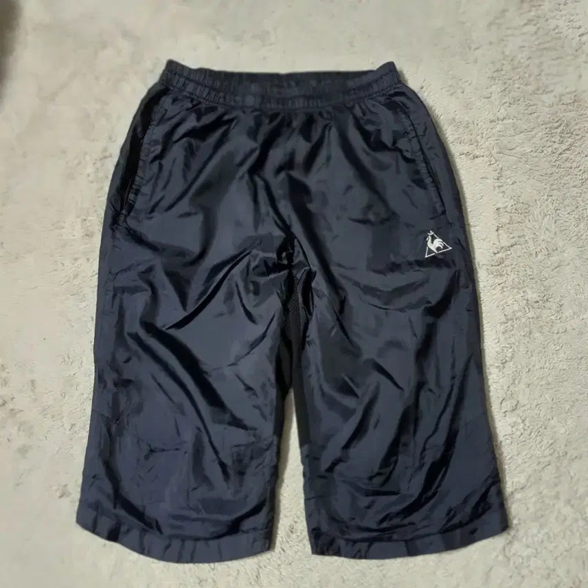 [BUNJANG] Le Coq Sportif Navy Training Shorts / 르꼬끄 스포르티브 트레이닝 반바지 네이비 100 (663