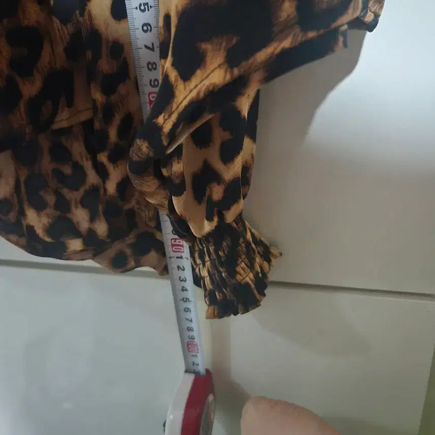 [BUNJANG] Aladdin Leopard Print Pants / 새상품 알라딘  스타일 레오파드 패턴 바지