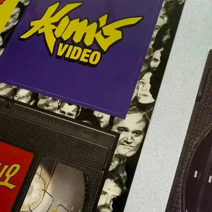 [BUNJANG] Kims Video Stickers + Video Postcards + Membership Card Bundle / 킴스비디오 스티커+비디오엽서 회원증 히치콕봉준호타란티노짐자무쉬영화