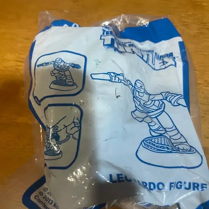 [BUNJANG] Happy Meal Leonardo Figure (Sealed) / 닌자 레오나르도 피규어 새상품 미개봉 해피밀