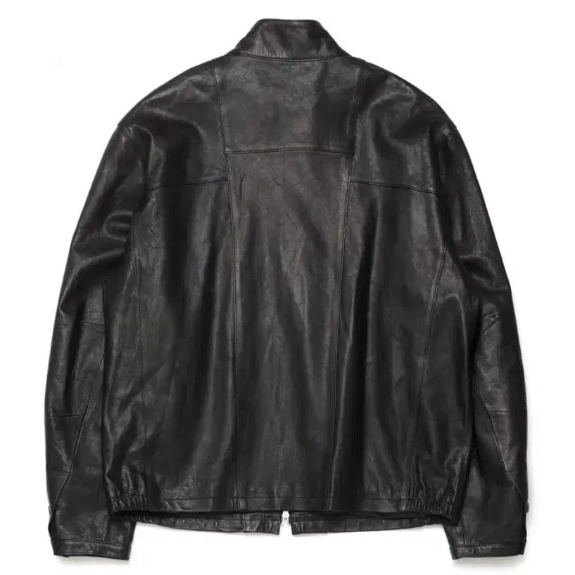[BUNJANG] Hatching Room Harrington Leather Jacket / 해칭룸 헤링턴 레더 자켓