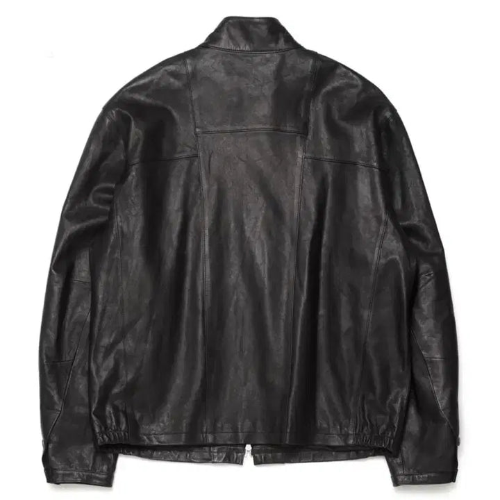 [BUNJANG] Hatching Room Harrington Leather Jacket / 해칭룸 헤링턴 레더 자켓