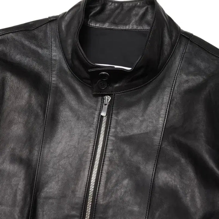 [BUNJANG] Hatching Room Harrington Leather Jacket / 해칭룸 헤링턴 레더 자켓