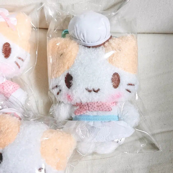 [BUNJANG] Marshmallow Spins Mascot Buruburu Keychain Bundle Set / 마슈마로 스핀스 마스코트 부르부르 키링 3종 일괄