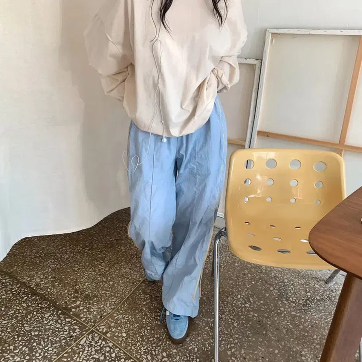 [SOLD OUT] 오버핏박시티셔츠(크림)