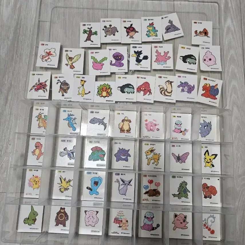 [BUNJANG] Pokemon Je-si-ro-pam Sticker / 포켓몬띠부씰 제시로팜