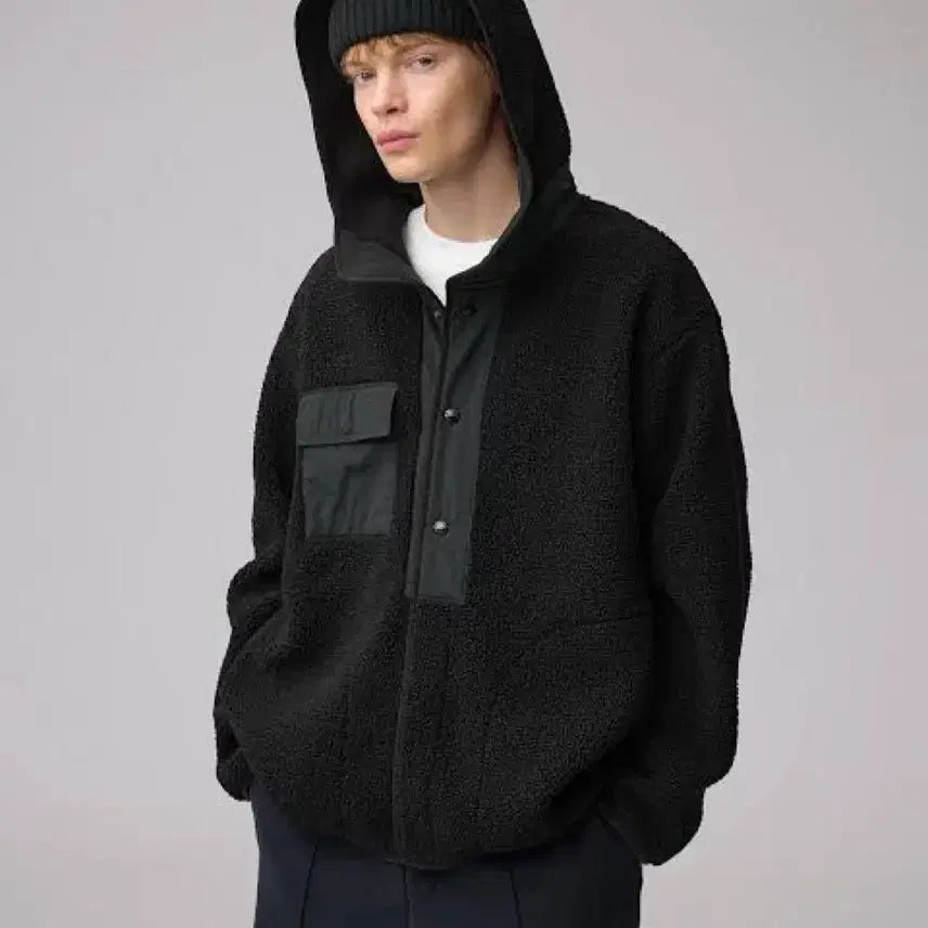 [SOLD OUT] GU 엔지니어드 가먼트 플리스 자켓 M