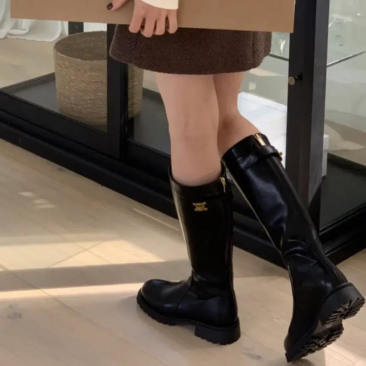 [BUNJANG] Unspecified Mid-Calf Boots / 셀부츠