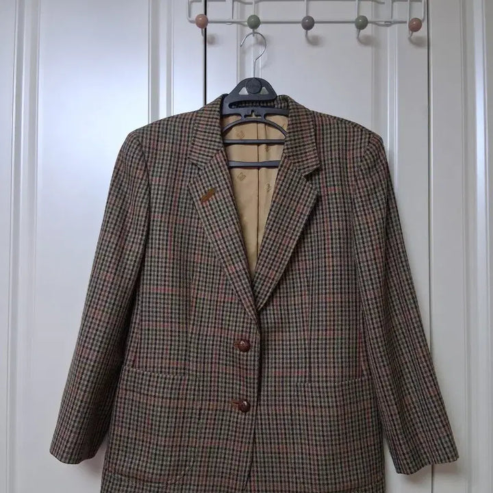[BUNJANG] DAKS Vintage Check Jacket / 여성. 닥스DAKS 봄가을자켓55. 빈티지체크자켓