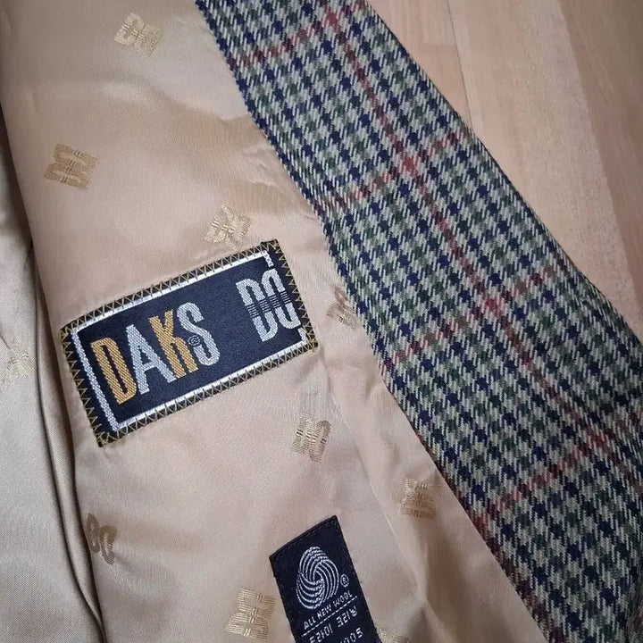 [BUNJANG] DAKS Vintage Check Jacket / 여성. 닥스DAKS 봄가을자켓55. 빈티지체크자켓