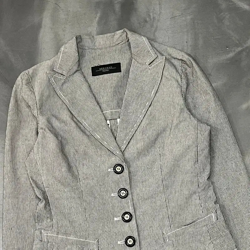 [BUNJANG] Max Mara Weekend Striped Blazer / 막스마라 스트라이프 블레이저 y163399