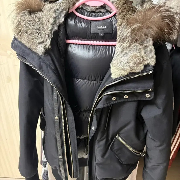 [BUNJANG] Mackage Black Padded Jacket / 맥케이지 블랙 패딩
