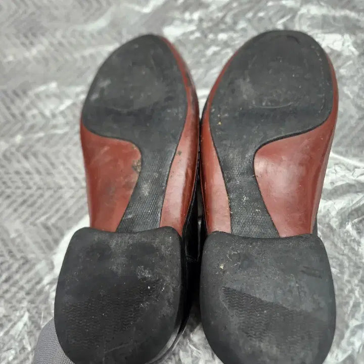 [SOLD OUT] 탠디 남성 검정색 가죽 로퍼265