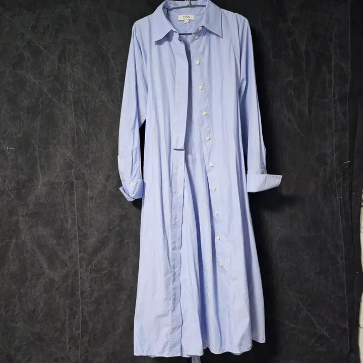 [SOLD OUT] 55~77)코스 COS 셔츠 여성 롱 원피스
