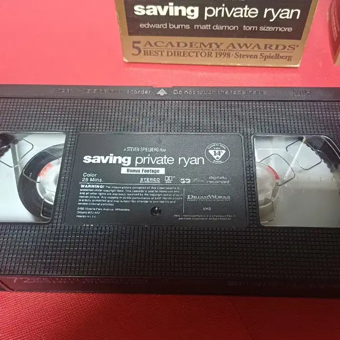 [BUNJANG] Saving Private Ryan VHS Limited Edition / 라이언 일병 구하기 VHS 한정판