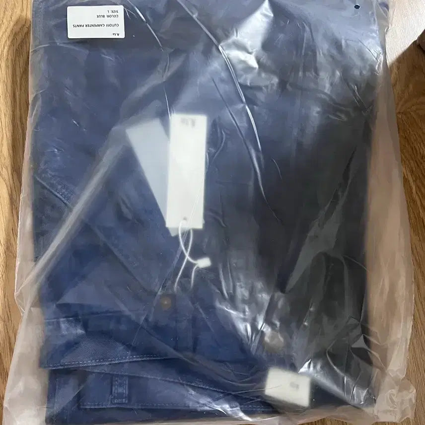 [SOLD OUT] A.ta CUT OFF CARPENTER PANTS (BLUE)